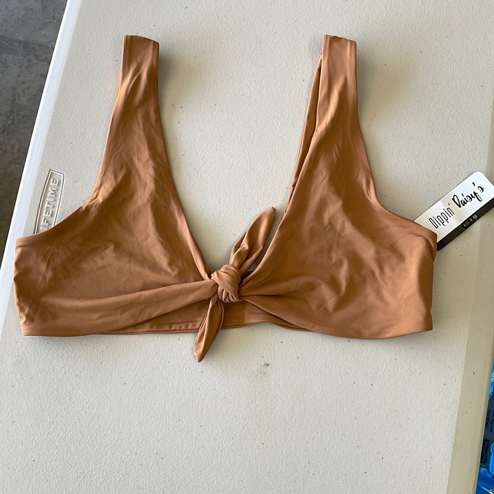 Dippin' Daisy's Tan Bikini Top
